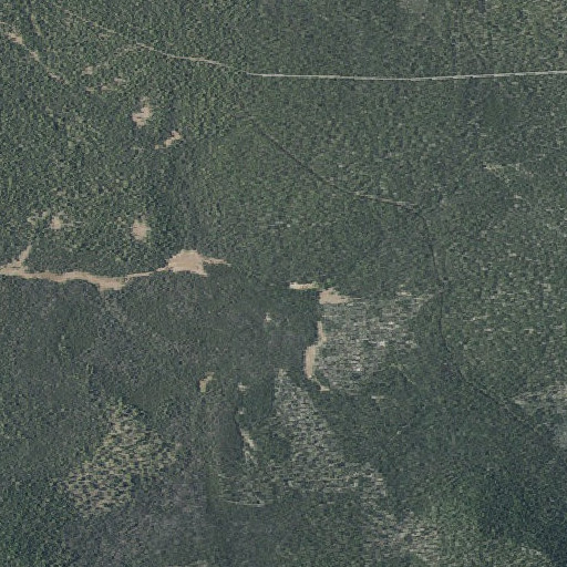 Aerial imagery of Bottle Spring, OR