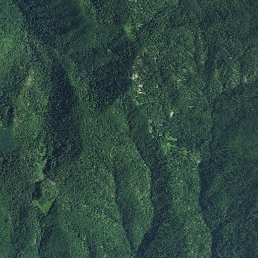 Aerial imagery of Chimney Peak Trail, OR
