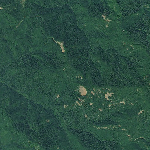 Aerial imagery of Gold Point Trail, OR