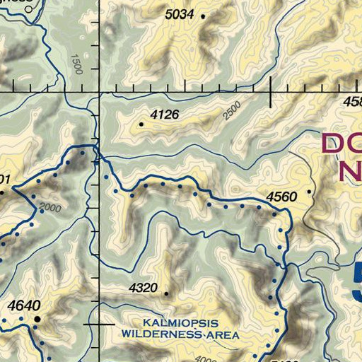 FAA VFR chart of Illinois River Trail, OR