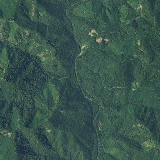 Aerial imagery of Longs Creek, OR