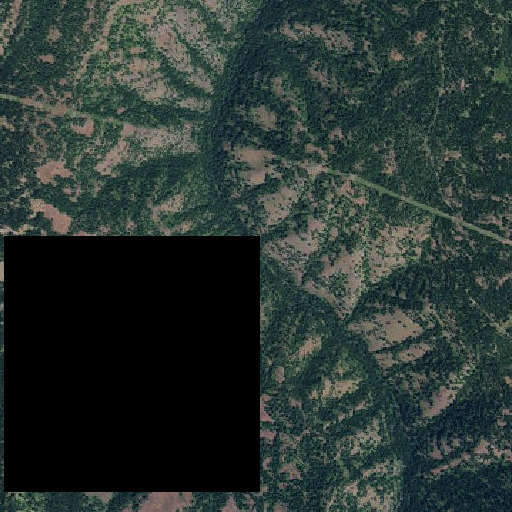Aerial imagery of Morgan Creek, OR
