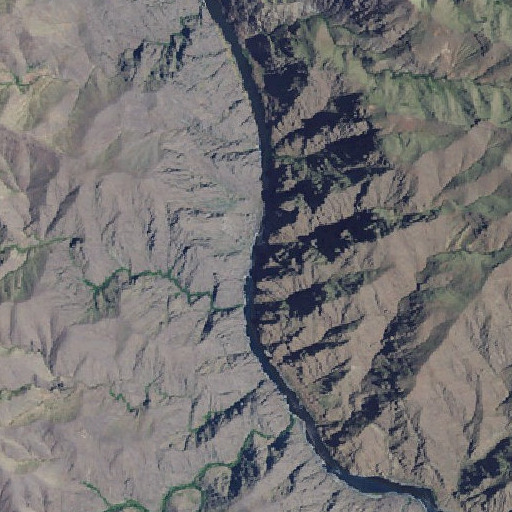 Aerial imagery of Mountain Sheep Rapids, ID