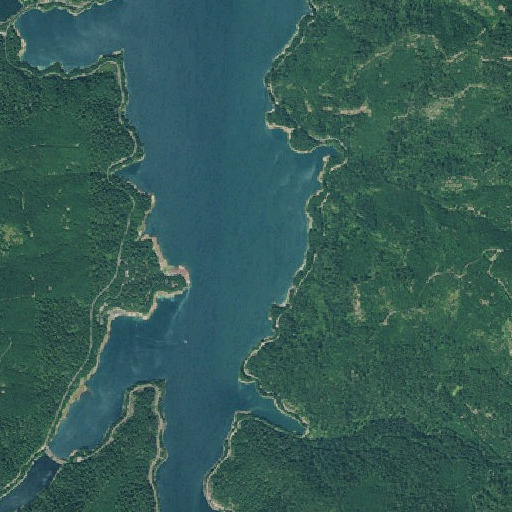 Aerial imagery of Packard Creek, OR
