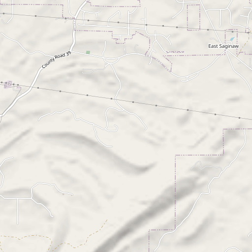 OpenStreetMap map of Boyden Lake, AL