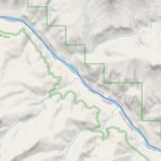 OpenStreetMap map of Roland Creek, OR