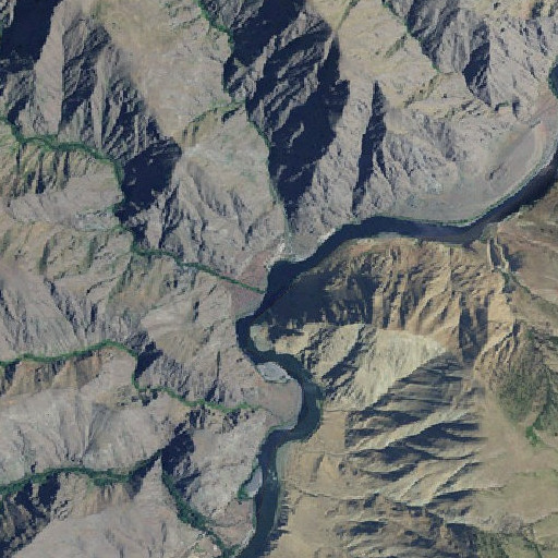 Aerial imagery of Salt Creek, OR