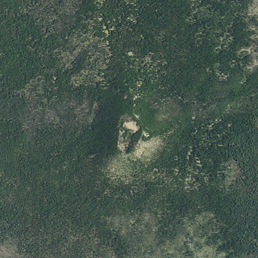 Aerial imagery of Timber Crater, OR