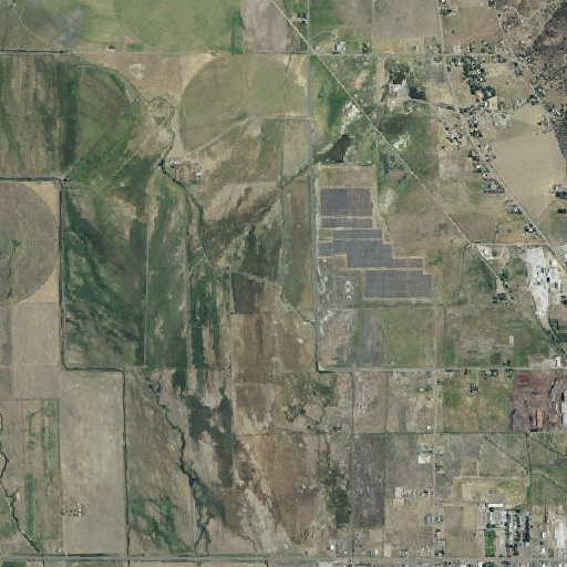Aerial imagery of Warner Creek, OR