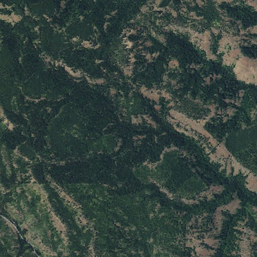 Aerial imagery of Wells Spring, OR