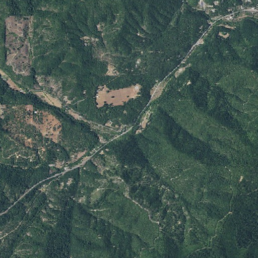 Aerial imagery of Welter Creek, OR