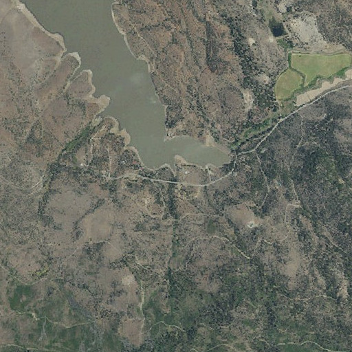 Aerial imagery of Whiskey Creek, OR