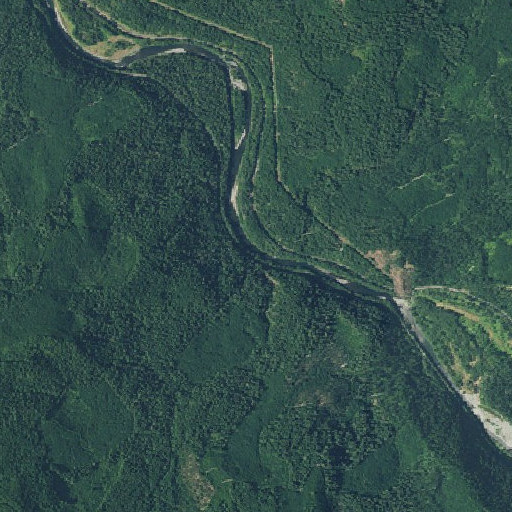 Aerial imagery of Whitehead Creek, OR