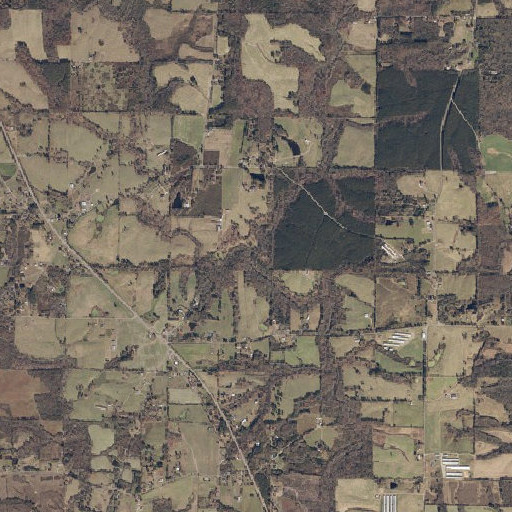 Aerial imagery of Cabin Creek, AL