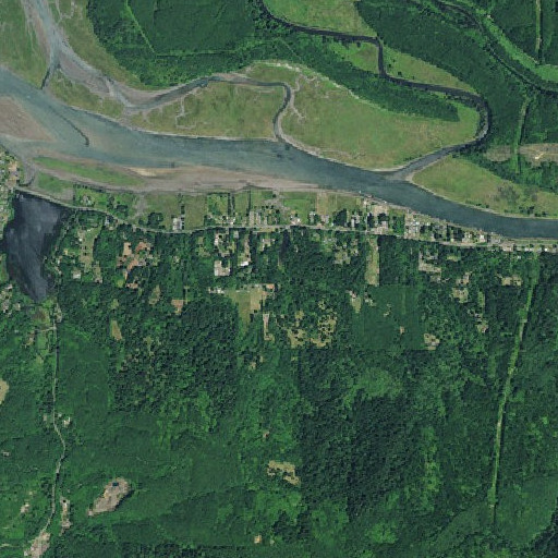 Aerial imagery of Darling Creek, OR