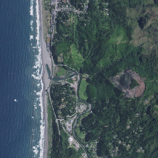 Aerial imagery of Turner Creek, OR