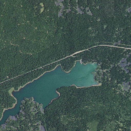 Aerial imagery of Doe Point, OR