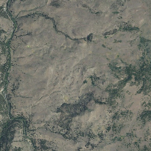 Aerial imagery of Jones Trail, OR