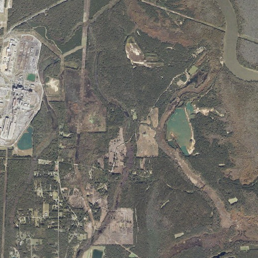 Aerial imagery of Carter Branch, AL