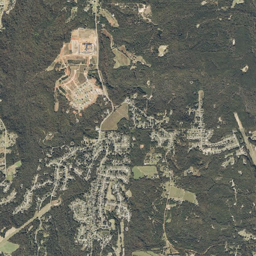Aerial imagery of Cathmagby School, AL