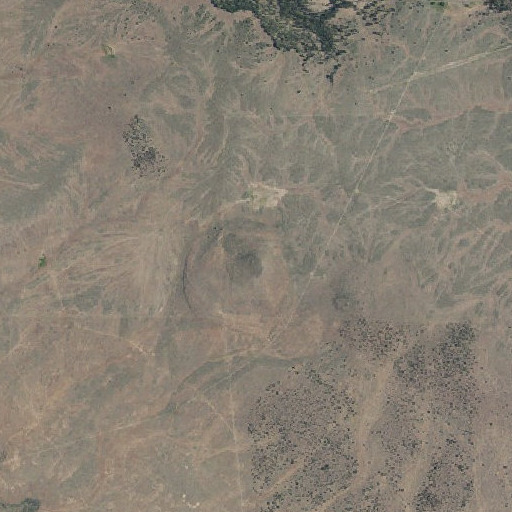 Aerial imagery of Rattlesnake Butte, OR