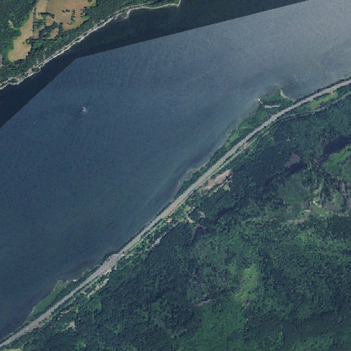 Aerial imagery of Coopey Creek, OR