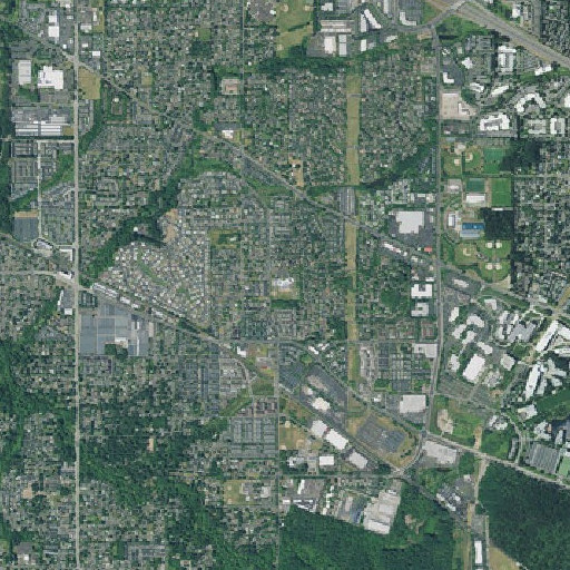 Aerial imagery of Elmonica Elementary School, OR