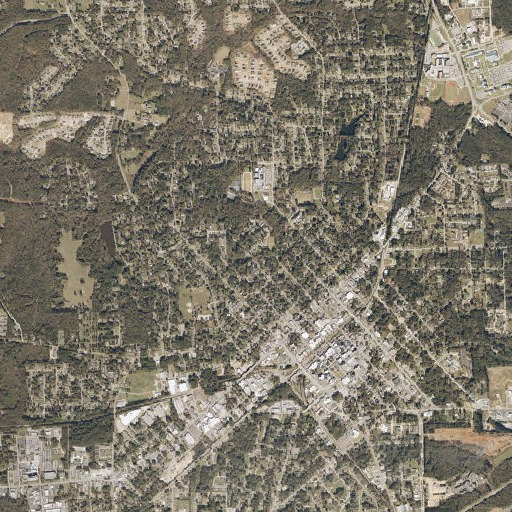 Aerial imagery of Cliff Junior High School, AL