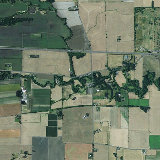 Aerial imagery of Baskett Slough, OR