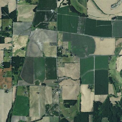 Aerial imagery of Cemetery Hill, OR