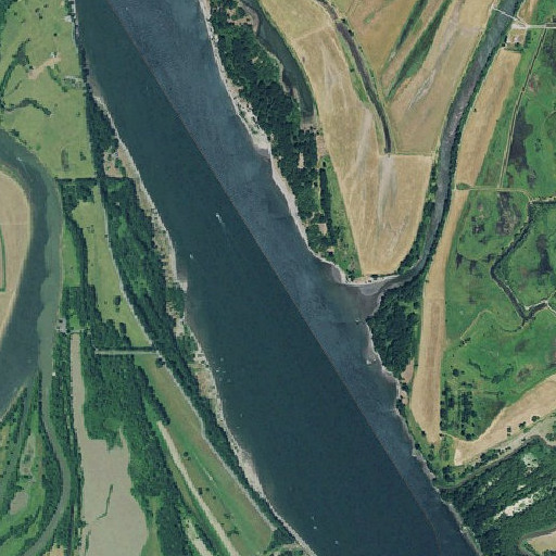Aerial imagery of Henrici Range, OR