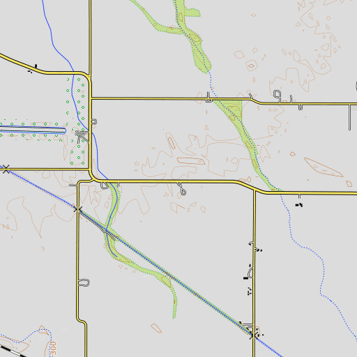OpenTopoMap map of Newbern Post Office (historical), OR