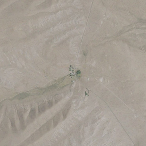 Aerial imagery of Fields Post Office, OR