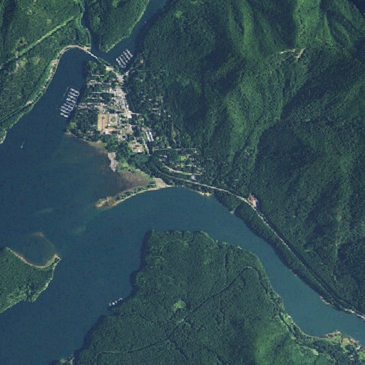 Aerial imagery of Larson (historical), OR