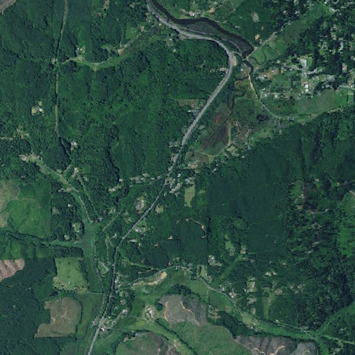 Aerial imagery of Overland, OR