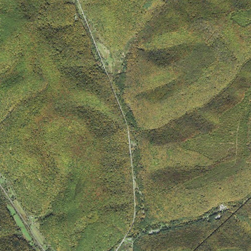 Aerial imagery of Arnold Hollow, PA