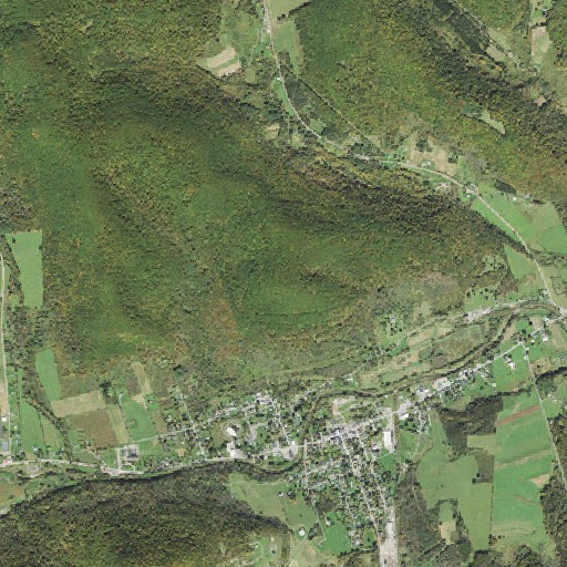 Aerial imagery of Asaph Peak, PA