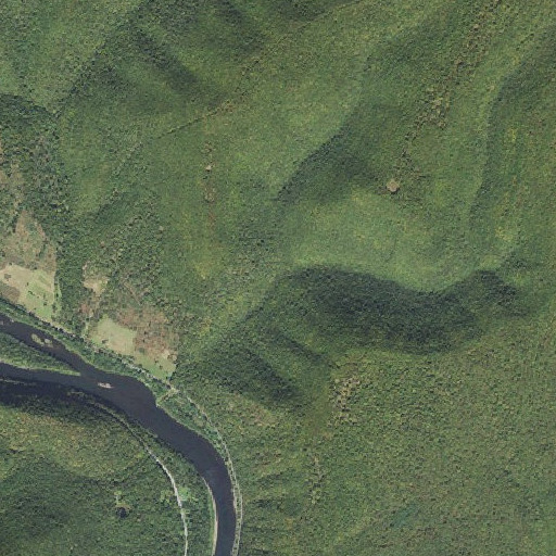 Aerial imagery of Bear Pen Run, PA
