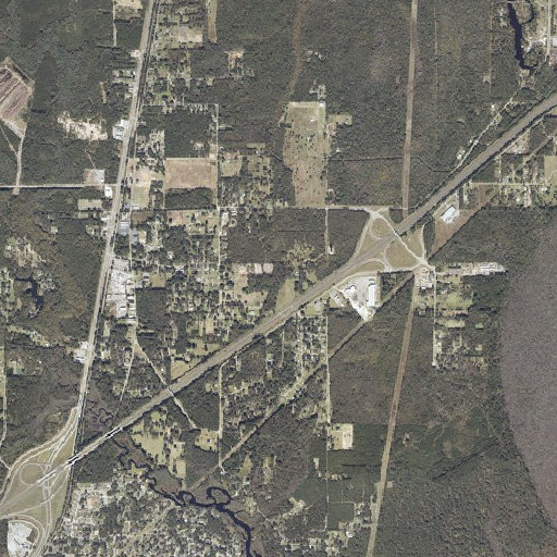 Aerial imagery of Cypress Pond Branch, AL