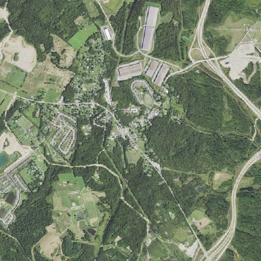 Aerial imagery of Clinton, PA