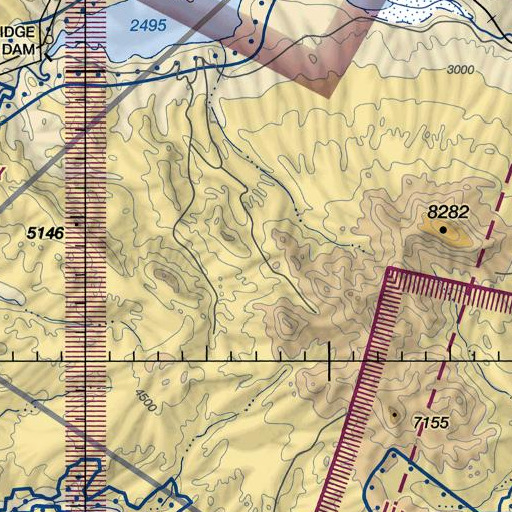 FAA VFR chart of Squaw Spring, AZ