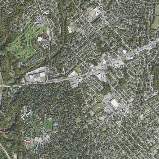 Aerial imagery of Keystone School, PA