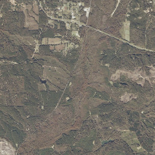 Aerial imagery of Fishers Creek, AL