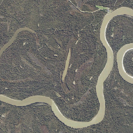 Aerial imagery of Flag Lake, AL