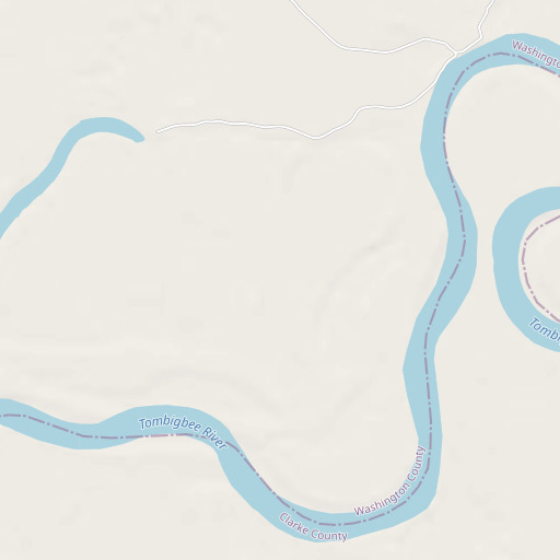 OpenStreetMap map of Flag Lake, AL