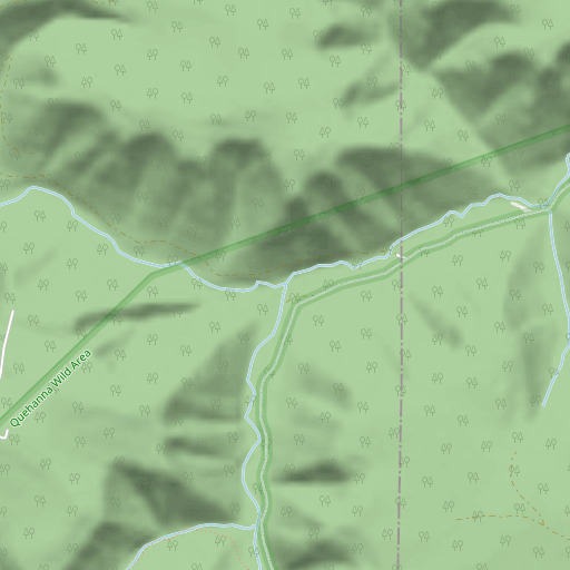 OpenStreetMap map of Red Run, PA