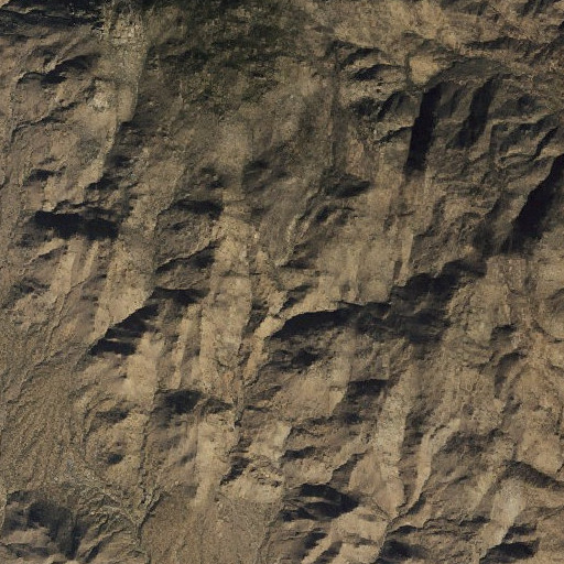Aerial imagery of Beecher Spring, AZ