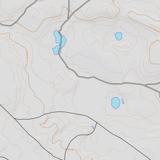 OpenTopoMap map of Straddling Spring, AZ