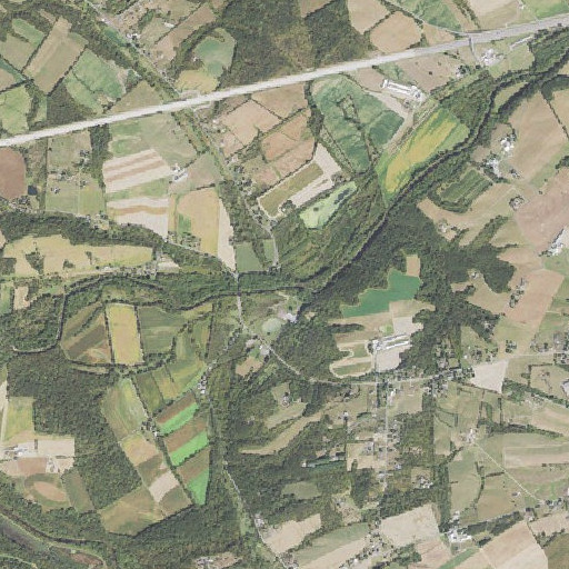 Aerial imagery of Whisky Run, PA