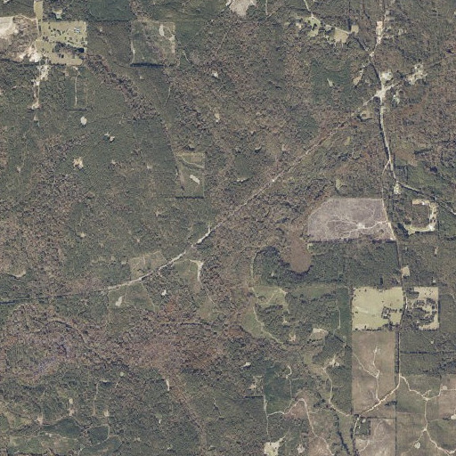 Aerial imagery of Hand Pole Branch, AL